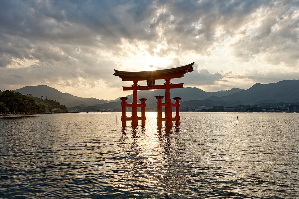 Itsukushima Shrine torii